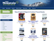 Tablet Screenshot of mountainwanderer.com